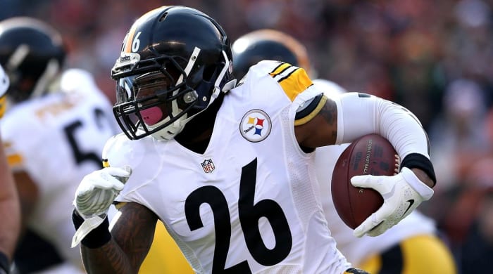 Pittsburgh Steelers running back Le’Veon Bell.